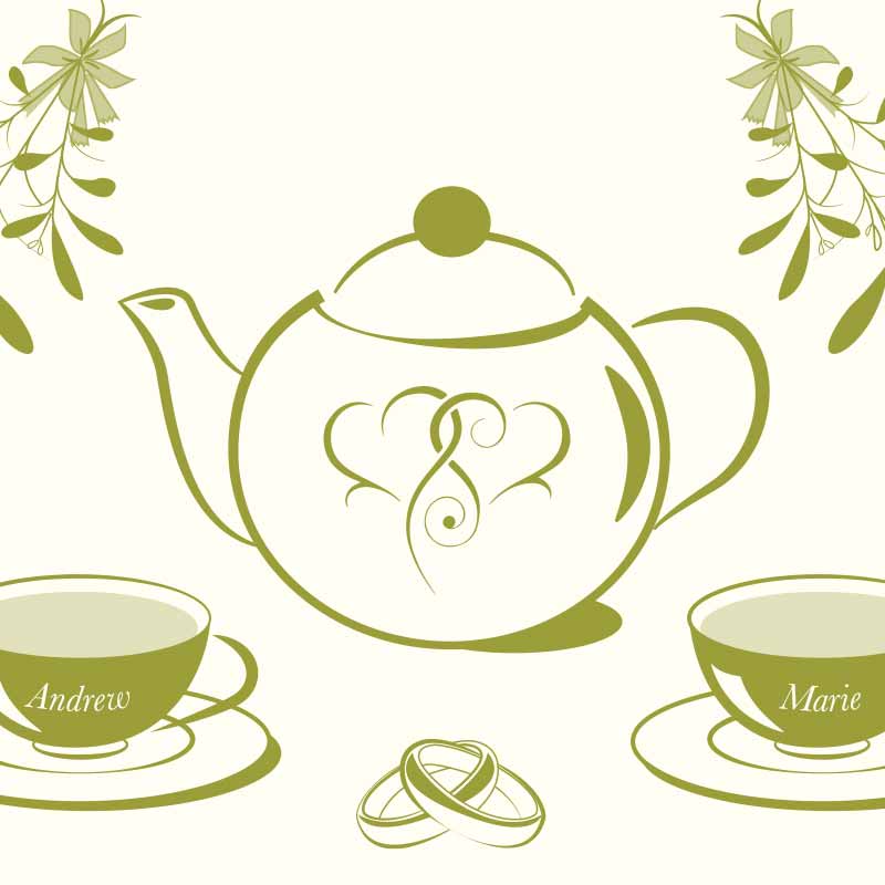 Illustration of teapot.